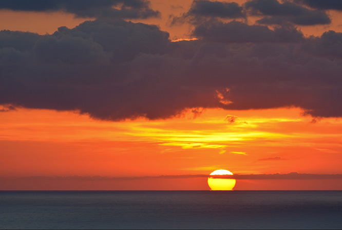 Sunset on Riomaggiore Cinque Terre