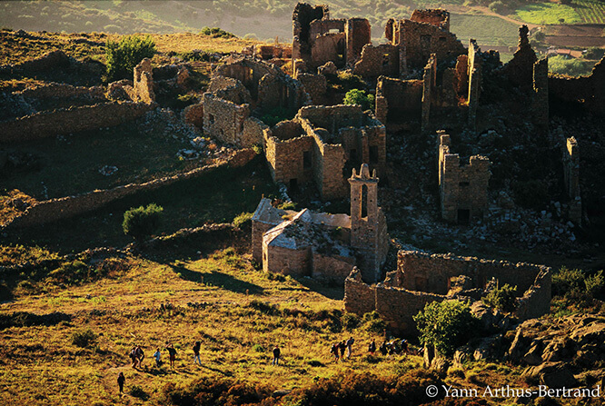 Occi ruins near Lumio in Balagne