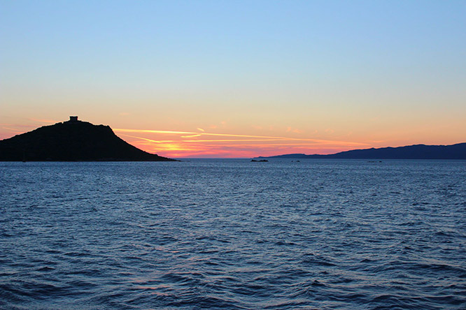 Corsican sunset