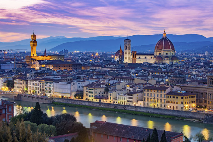 Florence cityscape in Tuscany