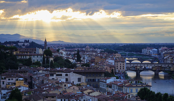 Sunset in Firenze Florence