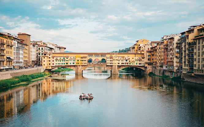 River Arno and Ponte Vecchio