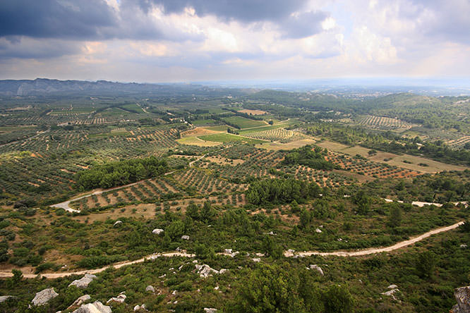 View from Les Baux-de-Provence