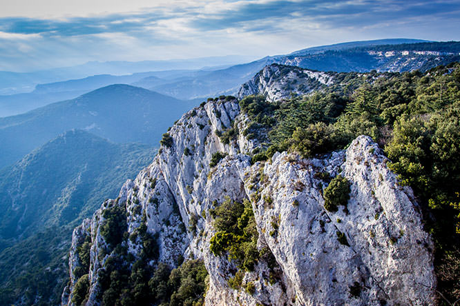 Beautiful mountains near Bonnieux