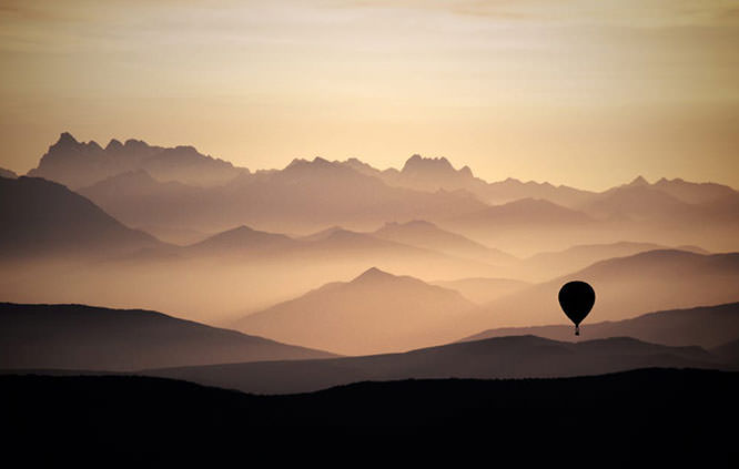 Balloon in Mont Ventoux