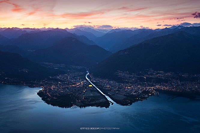 View from Monte Gambarogno