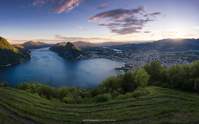 Landscape of Brè