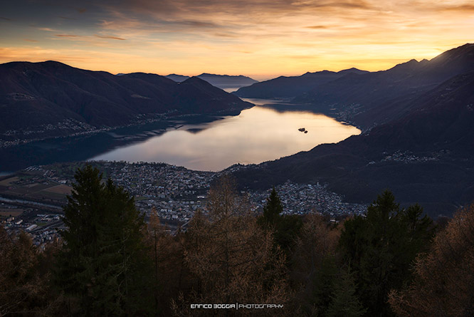 View from Cardada Cimetta