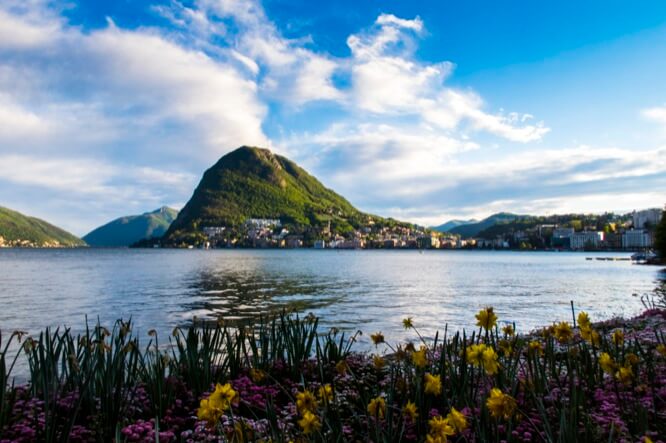 Lake Lugano and Campione d'Italia