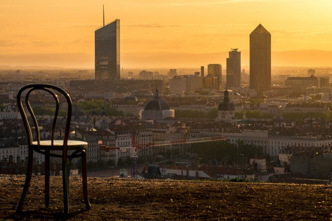 Chair with a view