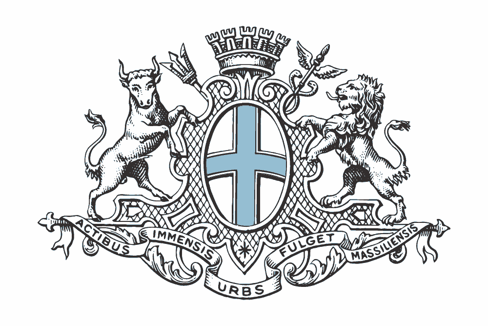 Flag of Marseille