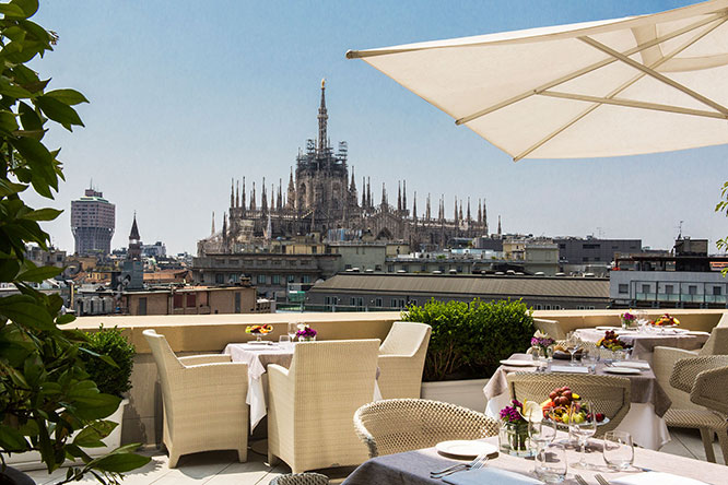 View of the Duomo from Boscolo Hotel