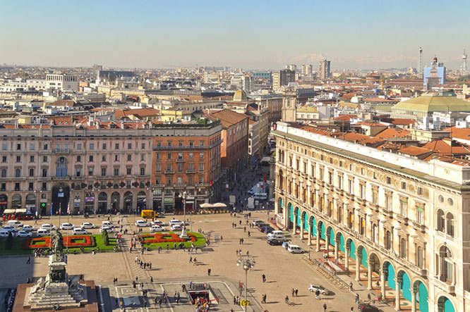 View from the top of the Duomo