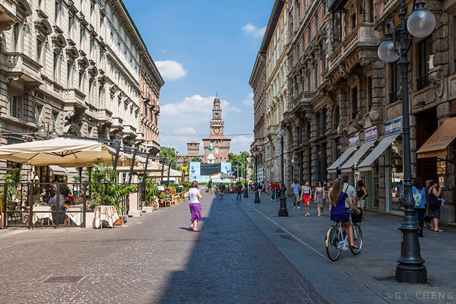 Street in Milan