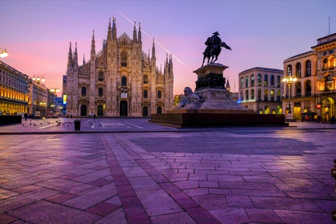 Milan’s famous Duomo