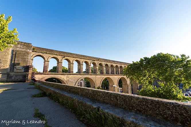 L'aqueduc des Arceaux 1753