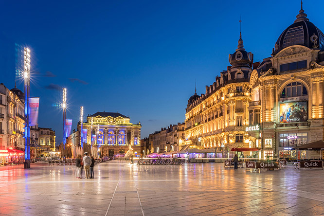 Place de la Comédie Montpellier