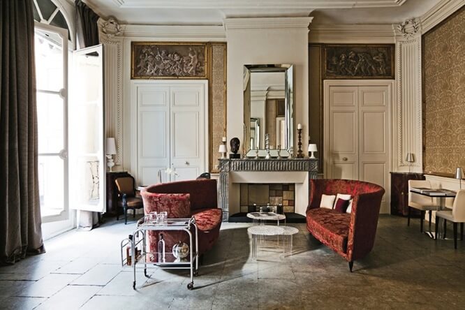 A bedroom at Baudon de Mauny in Montpellier