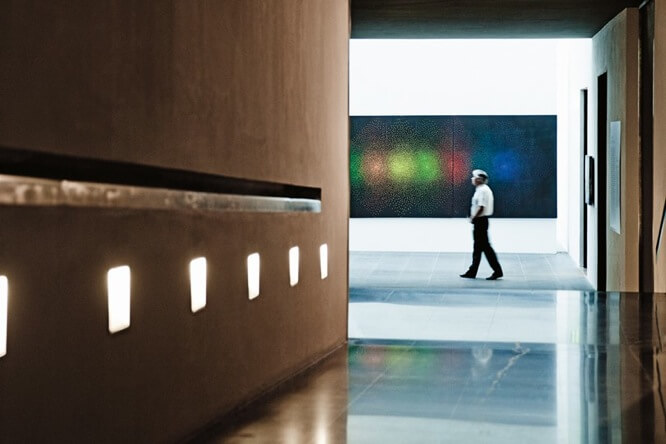 The atrium of the Musée Fabre in Montpellier
