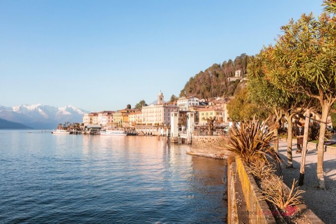 Bellagio waterfront lake Como