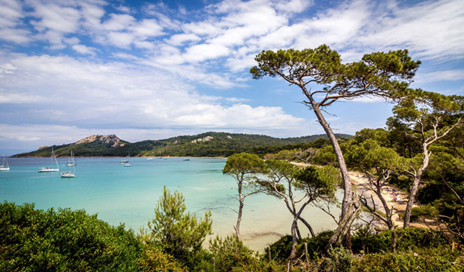 Plage Notre-Dame in Porquerolles