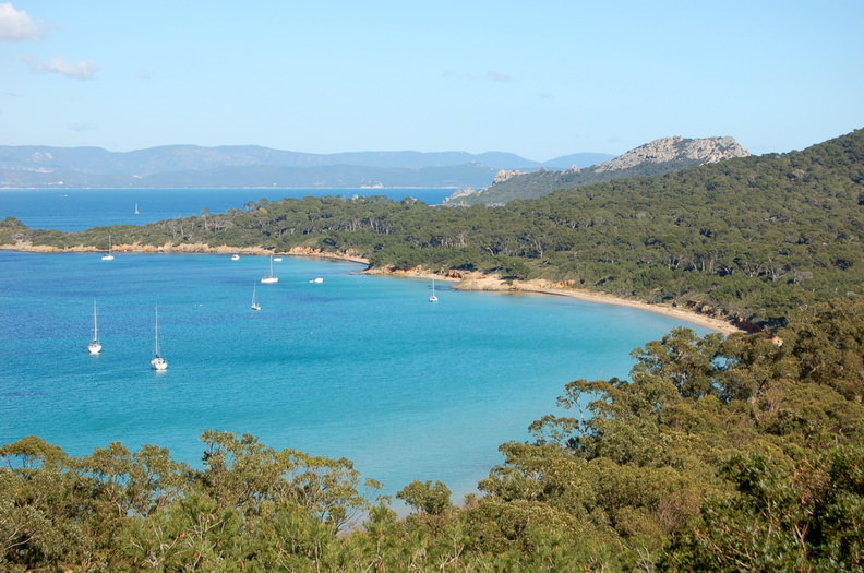 Plage la Courtade Porquerolles