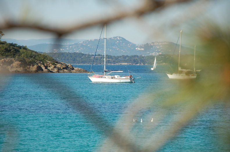 La plage d'argent Porquerolles