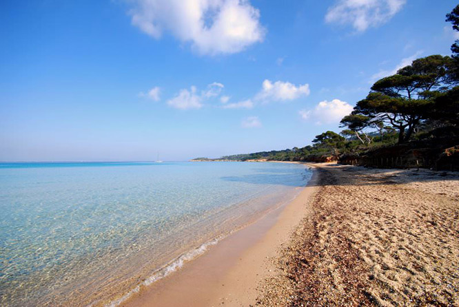 Beach in Porquerolles