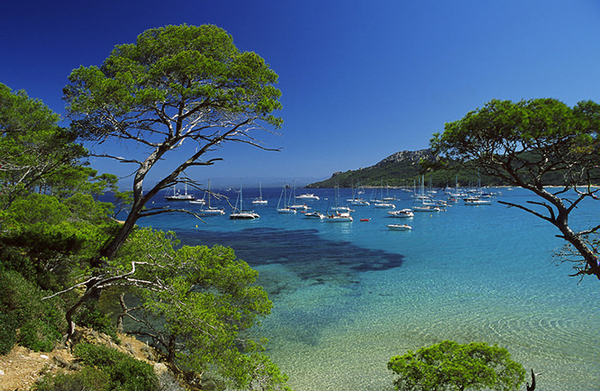 Plage Notre-Dame in Porquerolles