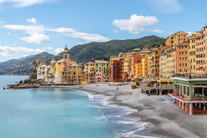 Camogli Beach