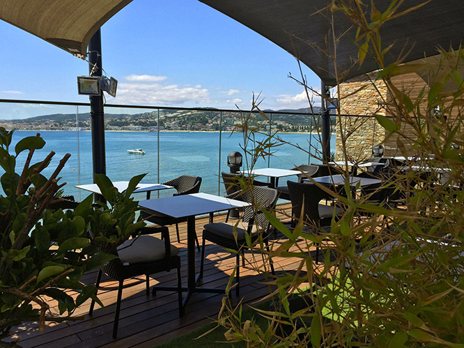Nice view on the Bay of Bandol