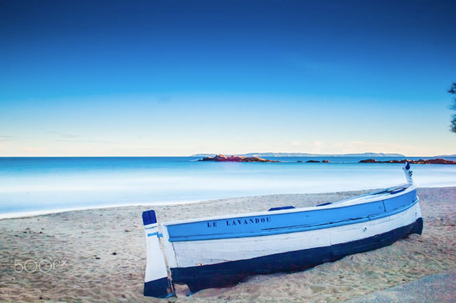 Long Exposure of Seascapes at Le Lavandou
