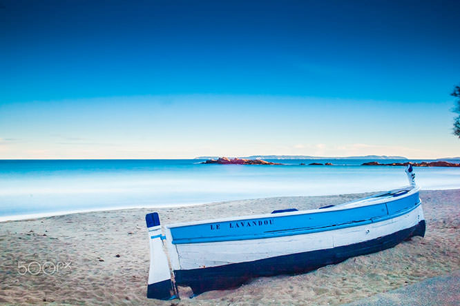 Fish boat in Le Lavandou