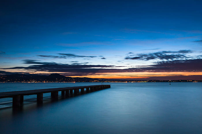 Sweet dawn in Sirmione