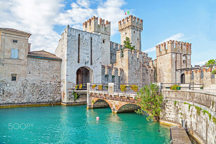 Scaliger Castle in Sirmione
