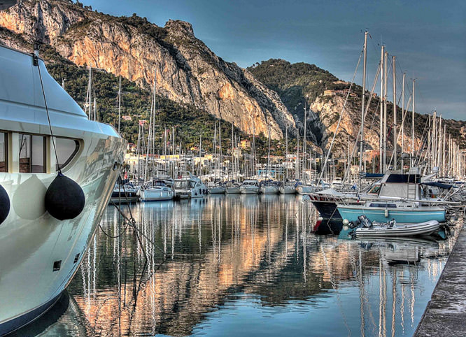 Port of Beaulieu-sur-Mer French Riviera
