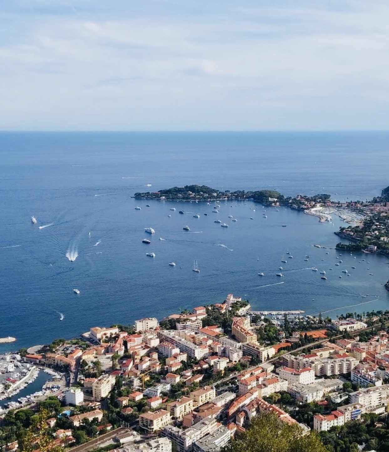 Aerial view of Beaulieu-sur-Mer