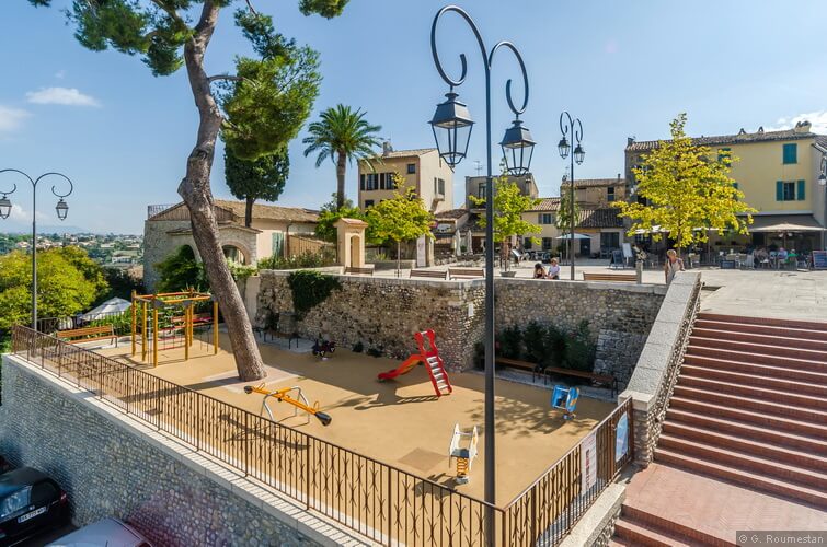 Place du Château Cagnes sur Mer
