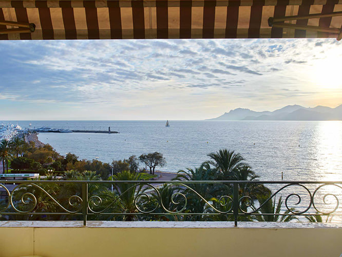 Terrasse in Cannes French Riviera