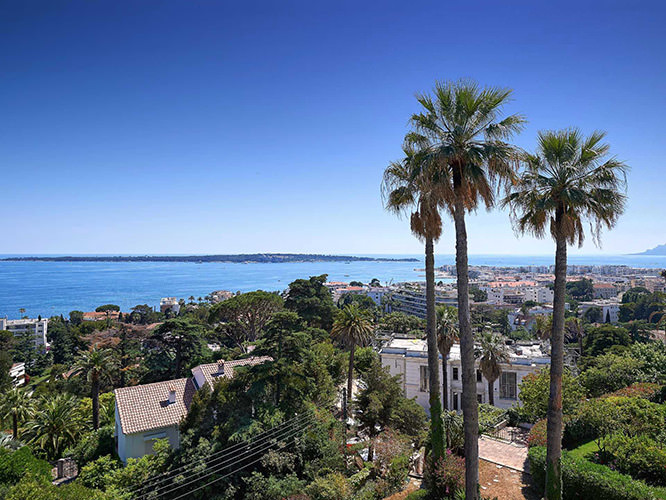 View of Sainte-Marguerite Island French Riviera