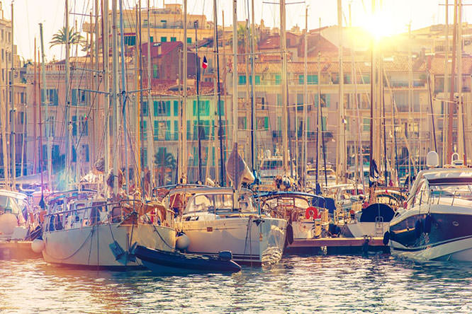 Old port of Cannes