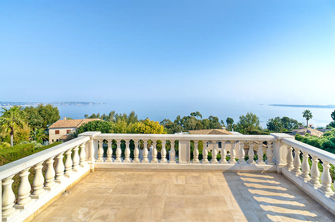 Cap d'Antibes and Lerins from Cannes