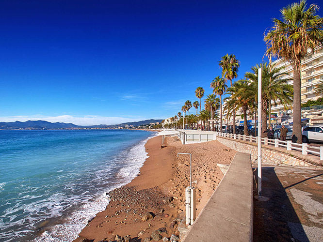 Plages du midi Cannes