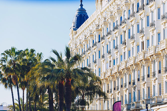 Facade of the Carlton Hotel