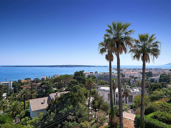 View on Lerins Island