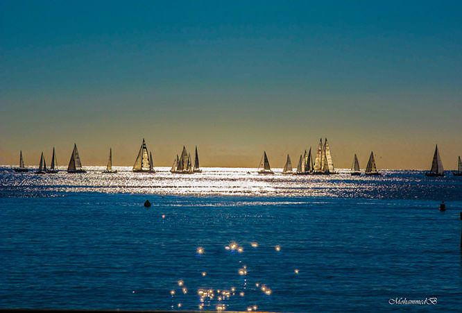 Sailing in Cannes