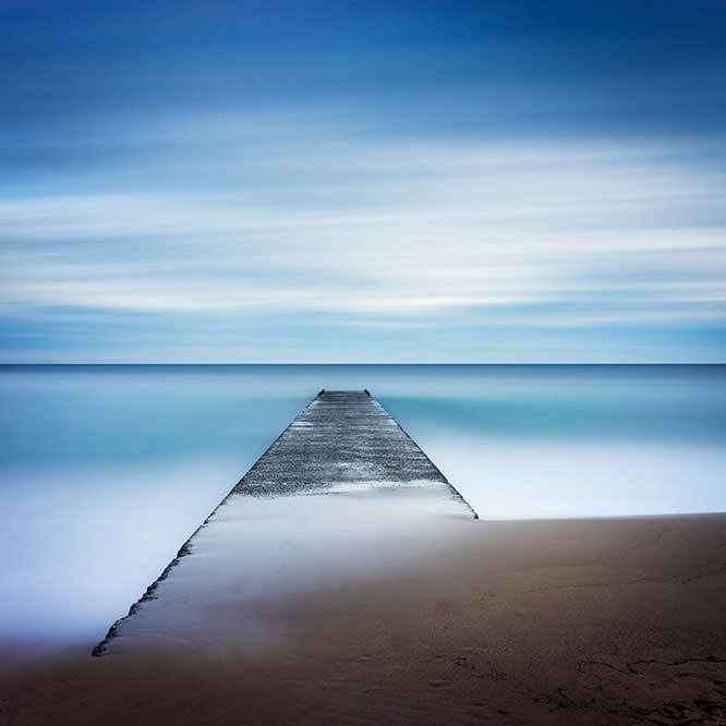 Long exposure in Cannes la Bocca