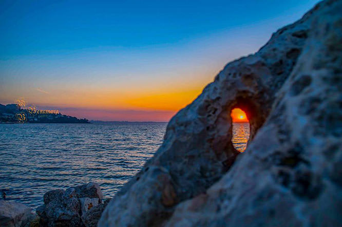 Sunrise in Cannes