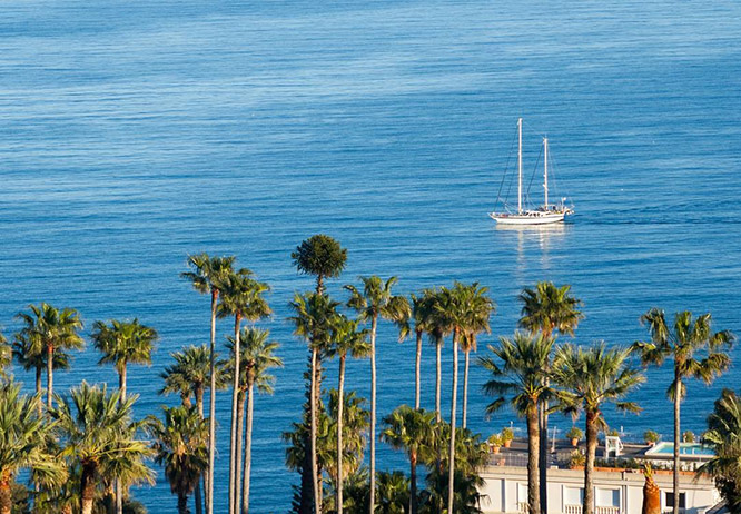Splendid views in Cannes