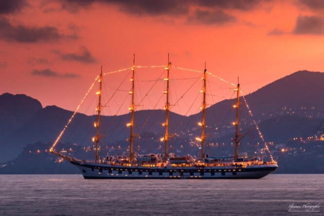 Royal Clipper in Cannes